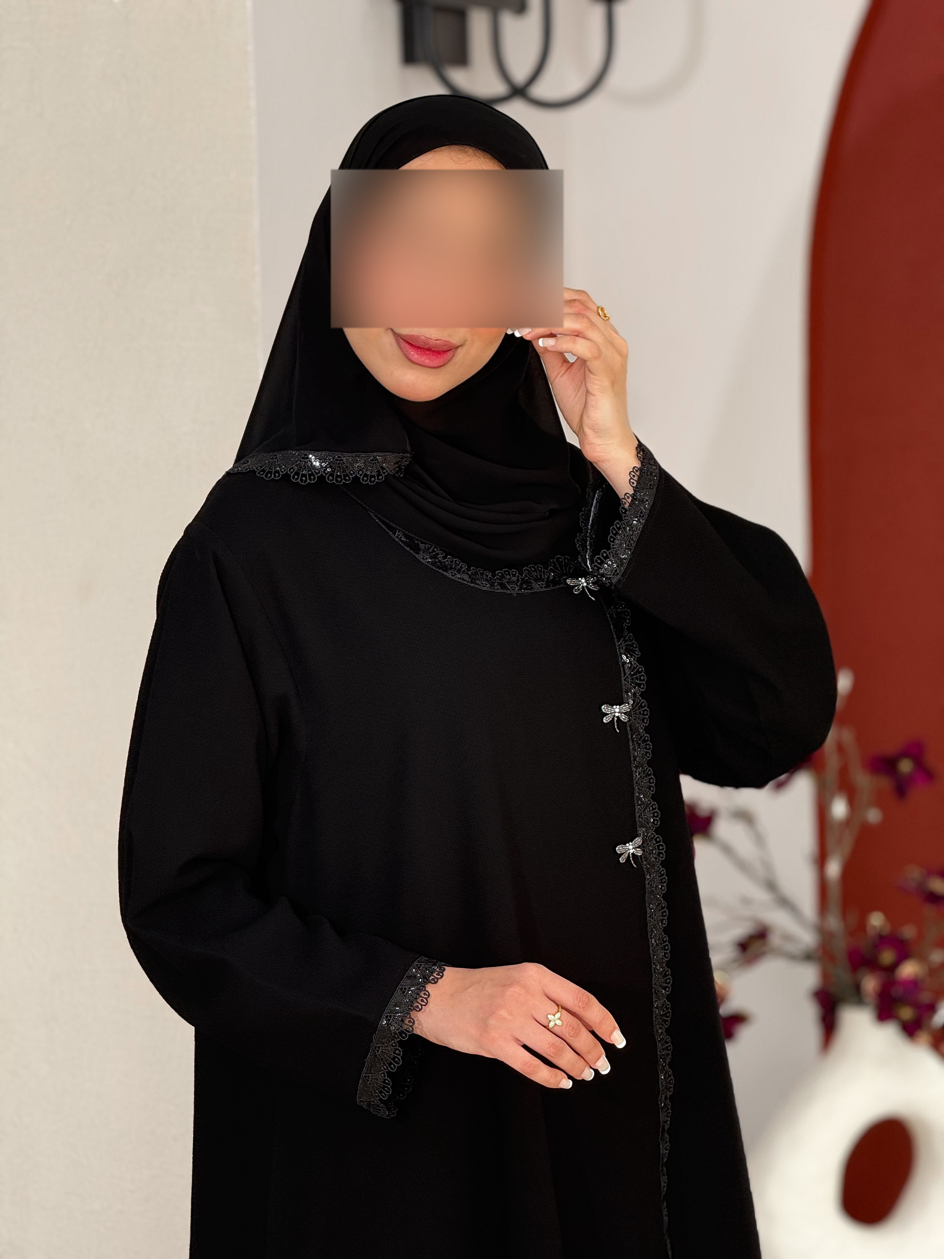عباة عملية بقماش وقصة مميزين