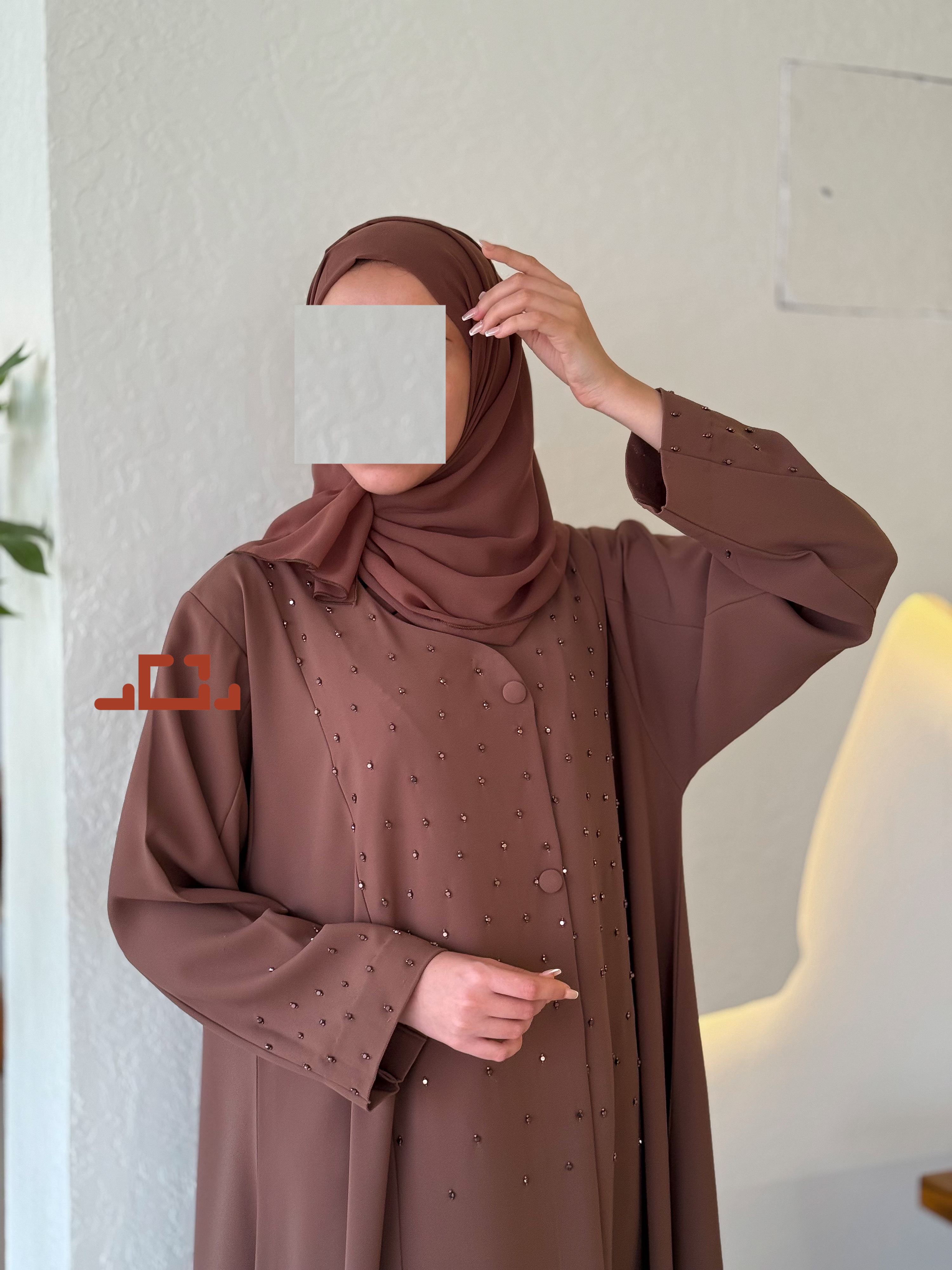 عباية شك خرز